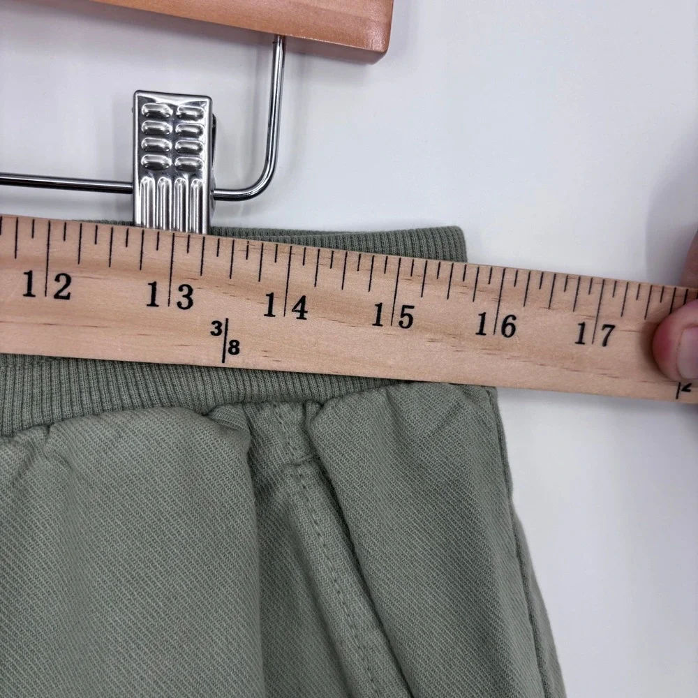 Crazy Shirts Hawaii Jogger Pants Mens Large Green Elastic Waist Original Cotton